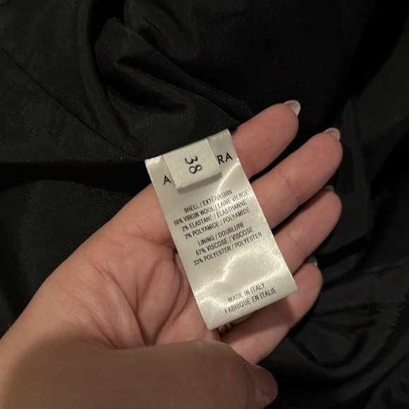 Altuzarra Black and White Checkered Pencil Skirt - Size 38 (US 6) - Picture 5 of 6